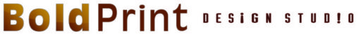 Bold Print Design Studio logo