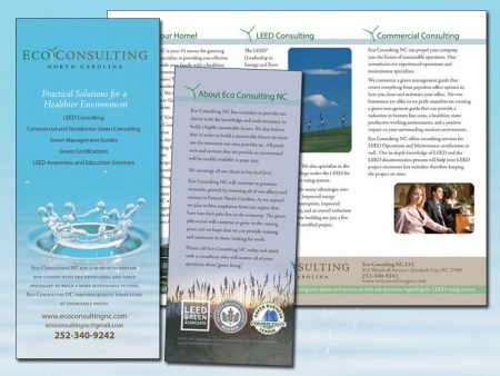Eco Consulting Trifold Brochure
