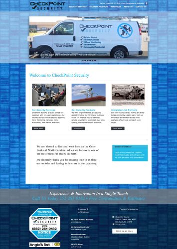 CheckPoint Security Website