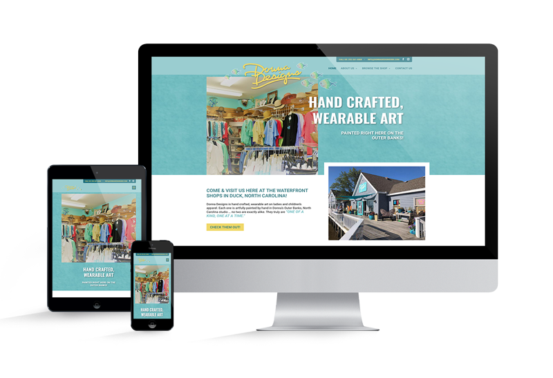 Donna Designs Website
