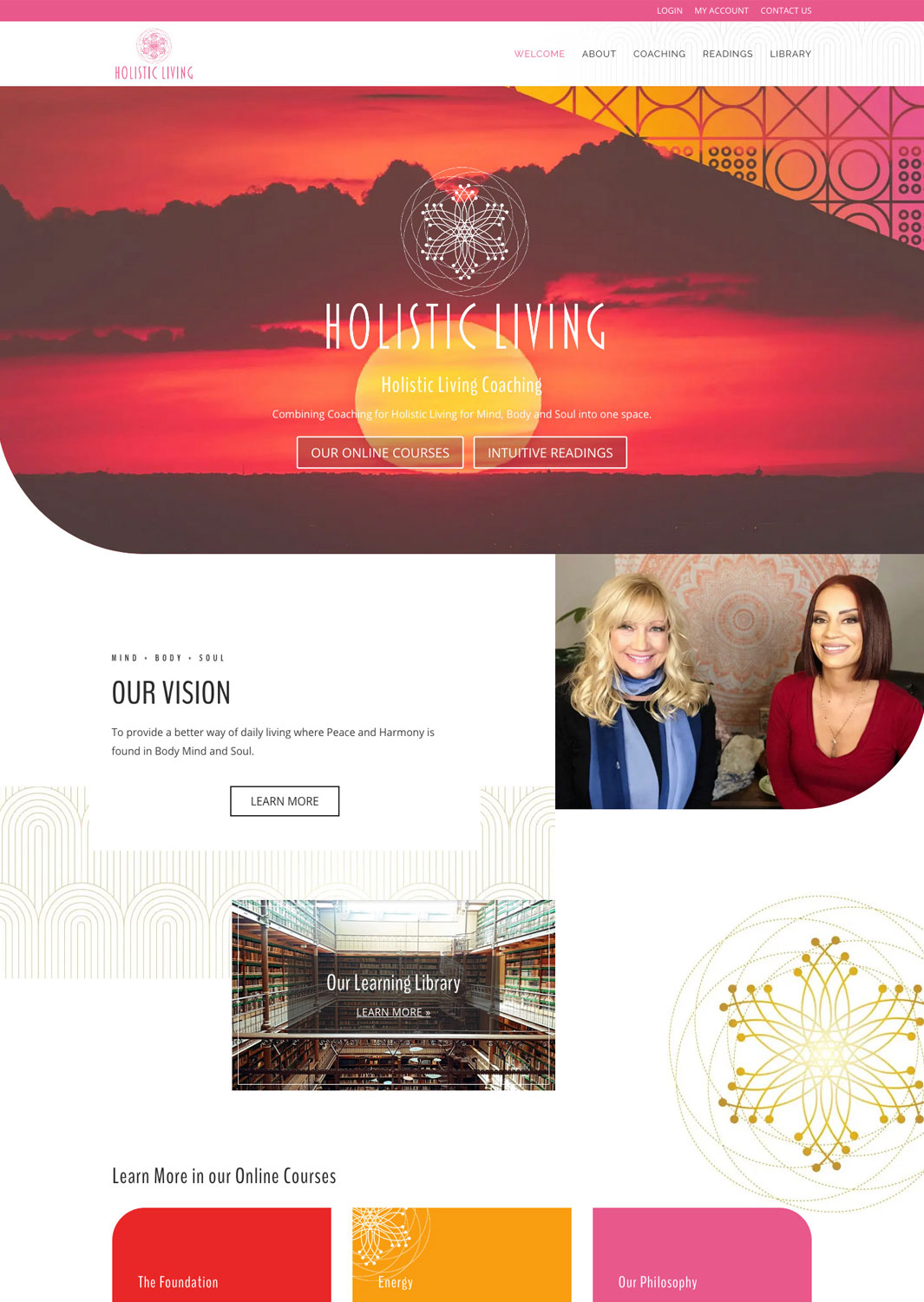 Holistic Living Website