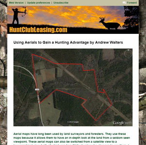 Hunt Club Leasing Email Newsletter