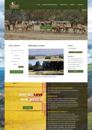 Mossy Oak Properties New Mexico Ranch & Luxury MLS Real Estate Website