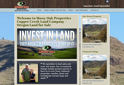 Mossy Oak Properties Cupper Creek Land Company