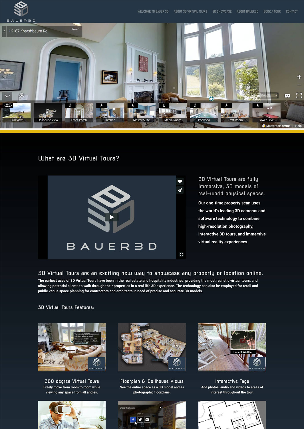Bauer 3D Website