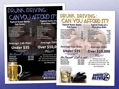 Arrive Alive Poster and Flyer