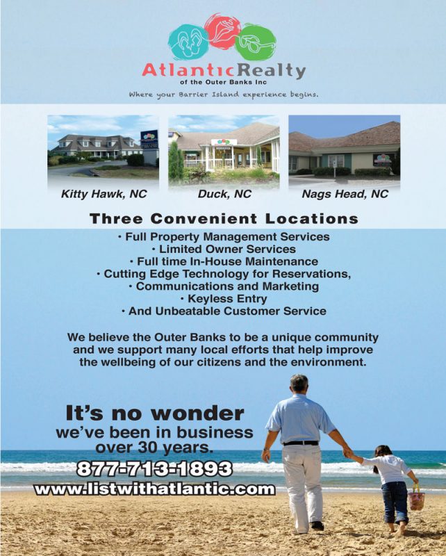 Atlantic Realty Parade of Homes Magazine Ad Bold Print Design Studio