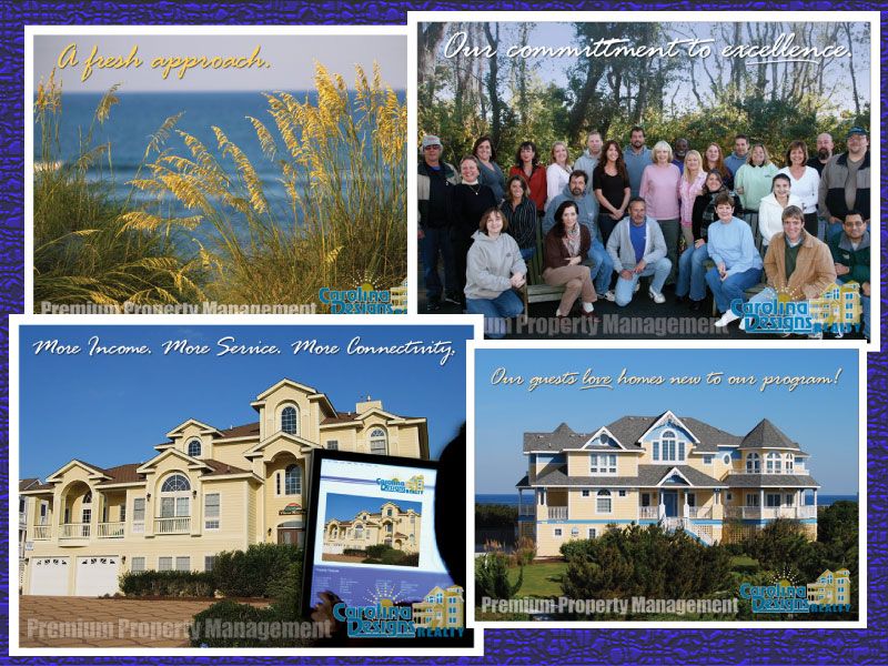 Carolina Designs 2009 Postcard Campaign