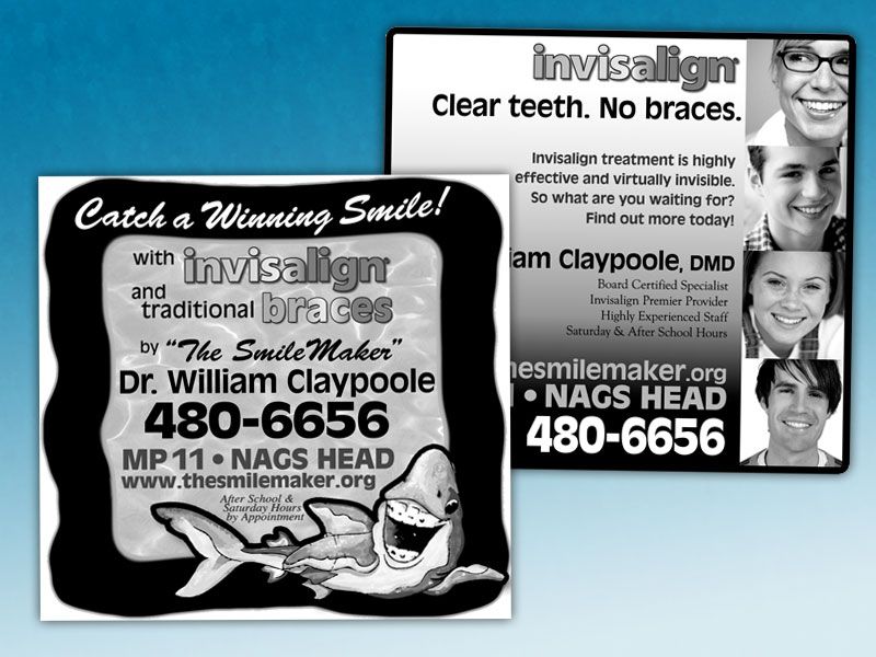 Dr. Claypoole Newspaper Ads