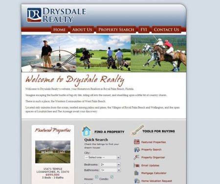 Drysdale Realty MLS Real Estate Website