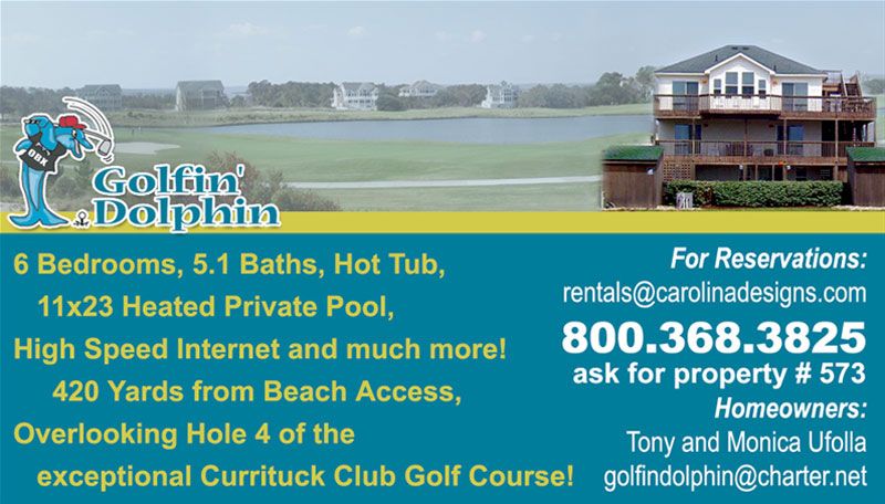 Golfin’ Dolphin Business Card