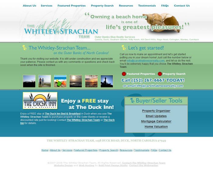 The Whitley-Strachan Team Website