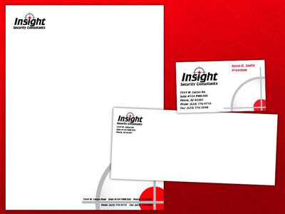 Insight Security Consultants Stationery