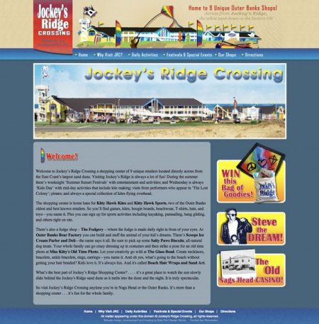 Jockey’s Ridge Crossing Website