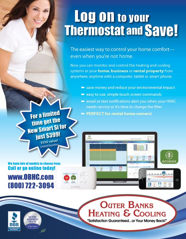 Outer Banks Heating & Cooling Flyer