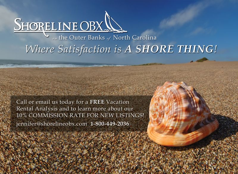 Shoreline OBX Postcard