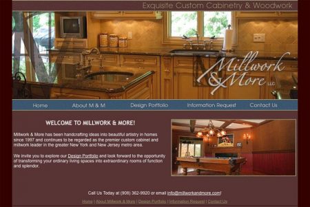 Millwork & More Website