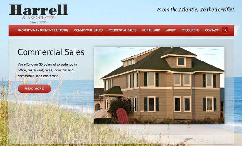 Harrell & Associates CMS Real Estate Website