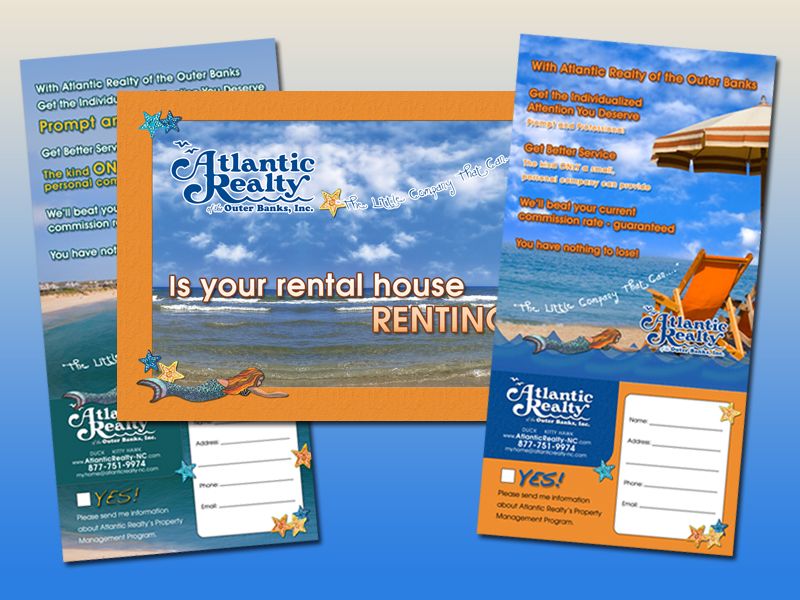 Atlantic Realty Postcard Campaign