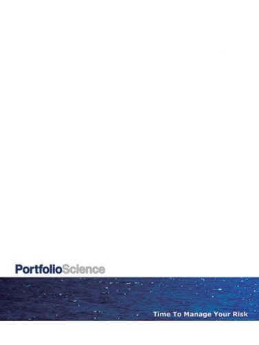 Portfolio Science Folder and Sales Sheets