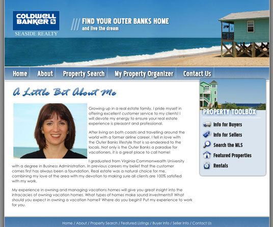 Lisa Strydom, Coldwell Banker MLS Real Estate Website