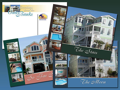 Vacation Estates Postcard Campaign